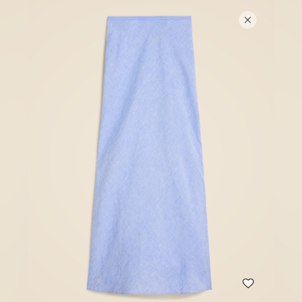 JCrew Linen Maxi Skirt